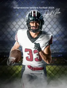 Fenced In Football 3'x4'