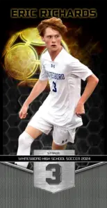 Great Balls Of Fire Soccer 3'x6'