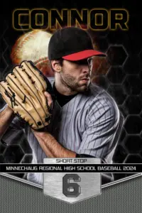 Great Balls of Fire Baseball 2'x3'
