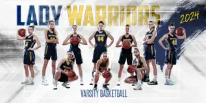 Painted Basketball Team 4'x8'