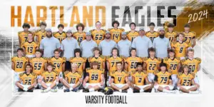 Painted Football Team 4'x8'