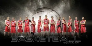 Platinum Burst Basketball 4'x8'